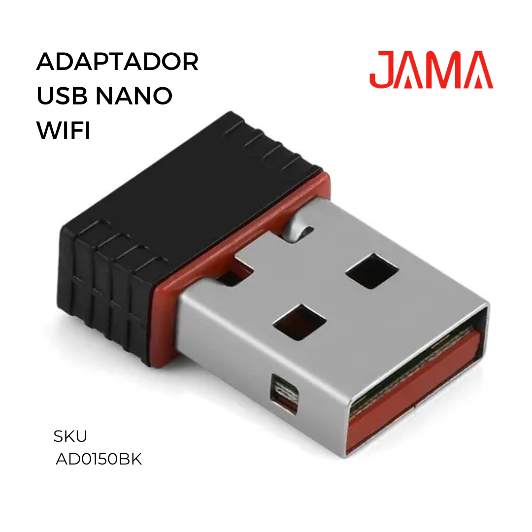 ADAPTADOR USB NANO WIFI – Jama Tech